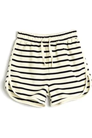 Koton Girlss Drawstring Slit Detail Cotton Shorts, , 4-5 Jahre EU