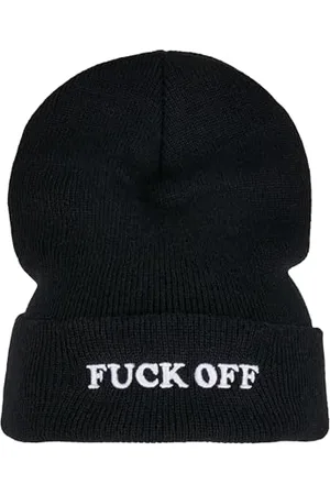 Mister Tee Unisex Fuck Off Beanie one Size