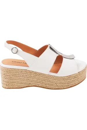 Chattawak Damen 11graziablanc39 Sandale mit Absatz, , 39 EU
