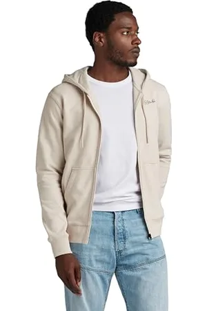 G-Star RAW Herren Back Graphic Zip Through Hooded Sweatshirt, , XS