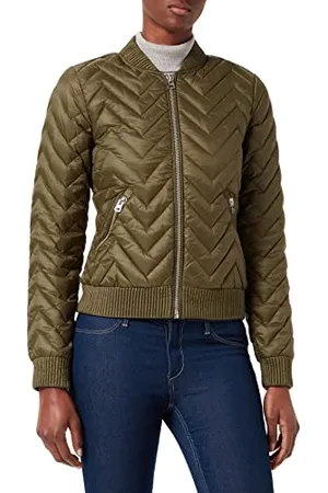 Benetton Damen Giubbotto Bomberjacke, , 32 (Herstellergröße: 38)