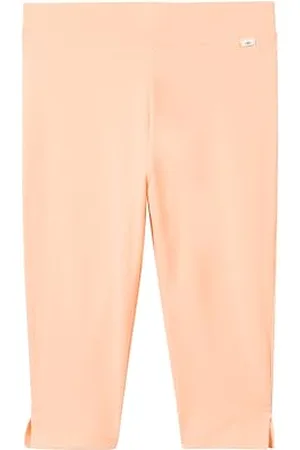 TOM TAILOR Mädchen Kinder Capri Basic Jersey Leggings , sunny peach, 128/134