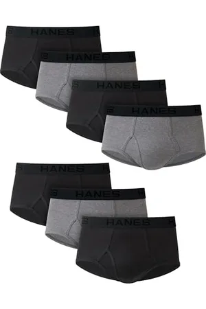 Hanes Ultimate Men FreshIQ ComfortSoft Herren-Slips, 7er-Pack, , Large
