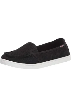 Roxy Damen Minnow Sneaker zum Reinschlüpfen Flacher Slipper, , 35 EU