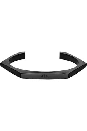 Armani Exchange Herren-Armband Edelstahl AXG0139001, Einheitsgröße, Edelstahl, Kein Edelstein