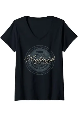 Nightwish Damen Since 1996 (Version 2021) T-Shirt mit V-Ausschnitt