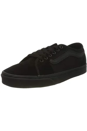 Vans Herren Filmore Decon Sneaker, (Suede/Canvas) Blk/Blk, 45 EU