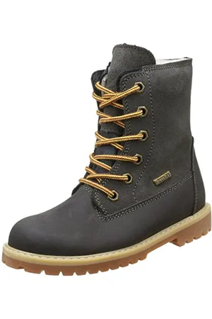 Däumling Jungen Unisex Kinder Aiden Kurzschaft Stiefel, Grau (86Turino Asphalt), 34 EU