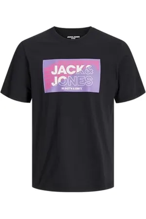 BESTSELLER Herren Jcologan Tee Ss Crew Neck Aw23 Schlauchschal, Black, XL