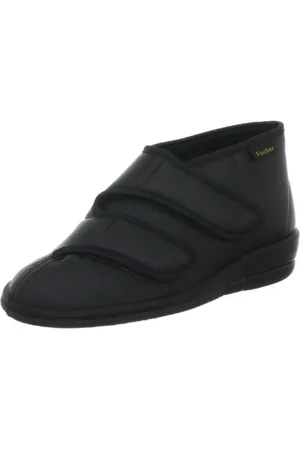 Fischer Fischer Dora Senior 13586, Damen Hausschuhe, Schwarz (schwarz 222), EU 40, 40 eu