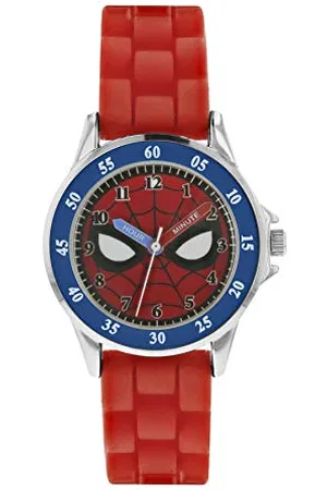 Disney Jungen Analog Quarz Uhr mit Gummi Armband SMH9000