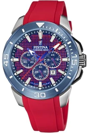 Festina Herren Analog Quarz Uhr mit Silikon Armband F20642/2