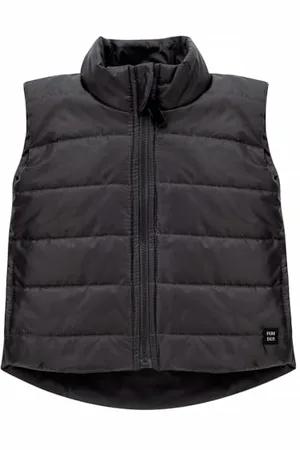 Pinókio VEST OLIVIER, 100% POLYESTER,graphite, Boys 74-122 (116)