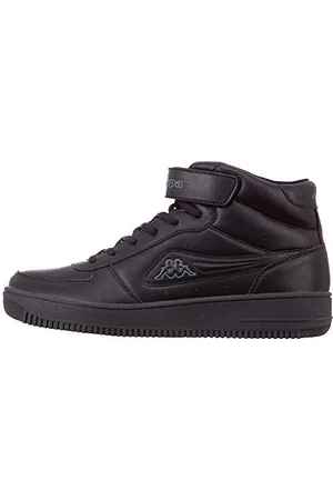 Kappa Damen Bash Mid Sneaker, 1116 Black Grey, 38 EU