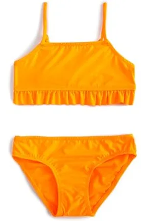 Koton Girls Bikini Set Ruffle Detail Strappy