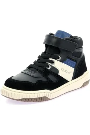Kickers Jungen Unisex Kinder Kick92 Sneaker, Blau/Schwarz, 29 EU