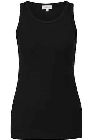 QS by s.Oliver Tanktop mit Rippstruktur