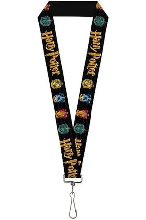 Buckle Unisex-Erwachsene Schlüsselband – 2,5 cm – Harry Potter Hufflepuff/Ravenclaw/Gryffindo Schlüsselanhänger, , Einheitsgröße