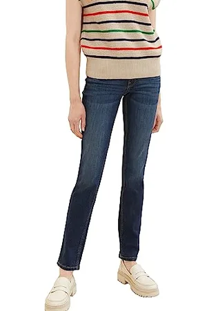 TOM TAILOR Damen Alexa Straight Jeans, , 30/30