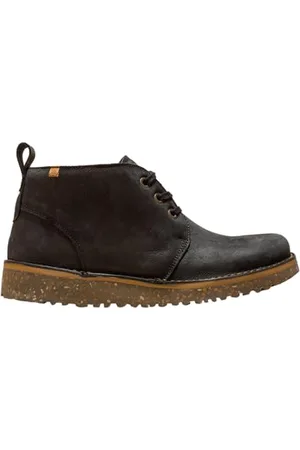 El Naturalista Damen Ankle Boots Yggdrasil, Frauen Stiefeletten,flach,Stiefel,Bootee,Booties,halbstiefel,Kurzstiefel,Black,46 EU / 11.5 UK