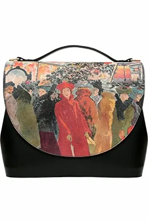 Dogo Vegane Damen Schultertaschen Umhängetaschen Handy Bag - Alone in the Crowd