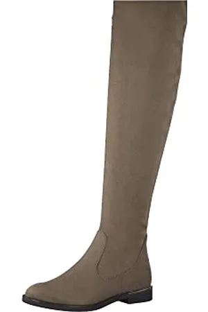 Tamaris Damen Overknee 1-1-25589-29 normal Antelope Größe: 40 EU