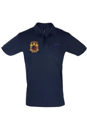 American College Unisex Herren Damen Manner Frauen Polo Shirt, , S
