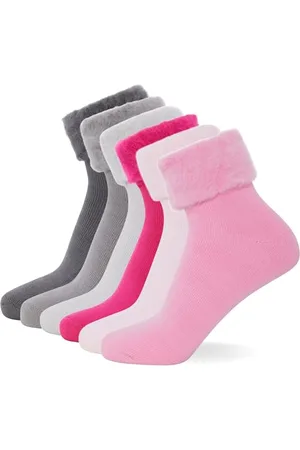 FM London Damen (6er-pack) Sehr Warm Flauschige Socken Für, , 37-42 EU