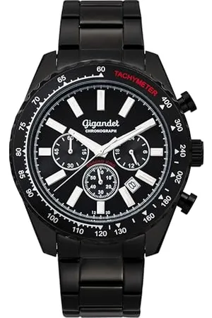 Gigandet Herren Analog Japanisches Quarzwerk Uhr mit Edelstahl Armband VNAG28/007