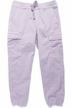 Replay Mädchen Cargo-Hose mit Tunnelzug, (Violett), 8 Jahre