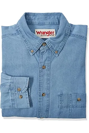 Wrangler Herren button down shirts, , XL EU