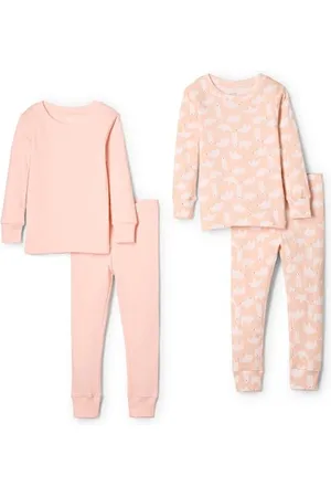 Amazon X Sofia Grainge Unisex Baby Eng anliegender Baumwoll-Schlafanzug, 2er-Pack, , 12 Monate