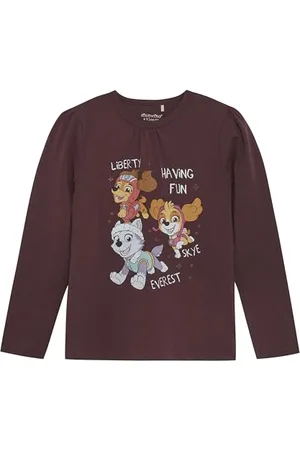 Minymo Mädchen Langarm T-Shirt mit PAW Patrol Druck