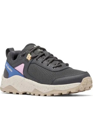 Columbia Trailstorm Ascend Waterproof, wasserdichte Trekking- und Wanderschuhe mit niedrigem Bund, Shark/Cosmos, 39,5 EU