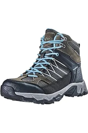 Black Crevice Damen Trekkingschuhe High, Wasserdicht, grau/blau, 36
