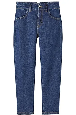NAME IT Mädchen NKFBELLA HW MOM AN Jeans 1092-DO NOOS Jeanshose, , 164