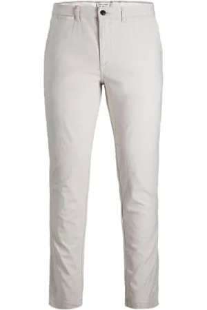 JACK & JONES Herren Jpstmarco Jjdave Linen Fr Leinenhose, , 29W / 32L
