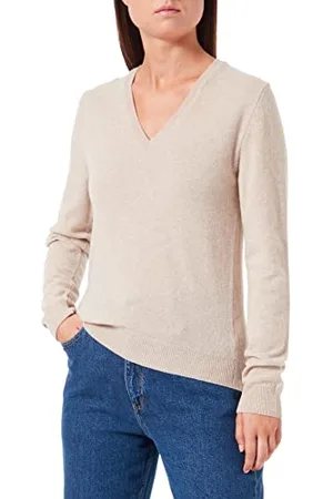 Benetton Damen V-Ausschnitt M/L 1002d4488 Pullover, , XL
