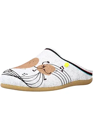 HOT POTATOES FEHRINS, Hausschuh Damen, Gris, 37 EU