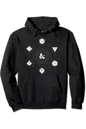 Dungeons & Dragons 6 Die Icons Pullover Hoodie