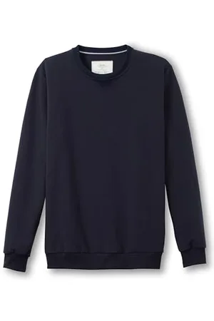 Calida Circular Lounge Sweatshirt Herren, aus kuscheliger Bio-Baumwolle
