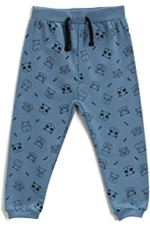 Koton Baby Boy Printed Jogger Sweatpants Cotton
