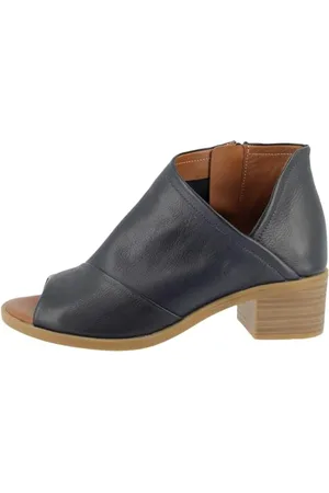 Andrea Conti Damen Sandalette Sandale mit Absatz, d.blau, 39 EU