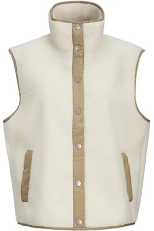 JJXX Jack & Jones Damen Jxnellie Teddy Vest OTW Fleeceweste, , XL EU