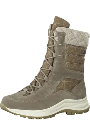 Tamaris COMFORT Damen Stiefeletten zum Schnüren Gefüttert Plateau mit Reißverschluss Comfort Fit, Braun , 39 EU