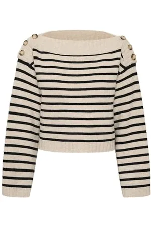 Part Two Damen Linnepw Female Regular Fit Long Sleeve Pullover, , XL