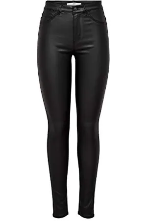JACQUELINE DE YONG JDY Damen JDYnewthunder Coated High Skn PNT Noos Hose, , L/L34