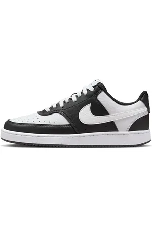 Nike Damen Court Vision Lo Nn Sneaker, Black/White, 38.5 EU