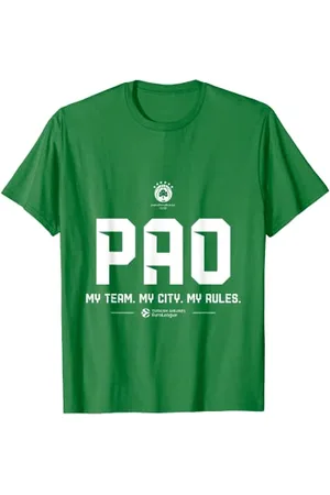 Euroleague Teams - Panathinaikos OPAP Athens (green) T-Shirt