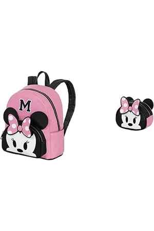 KARACTERMANIA Minnie Maus Heady Rucksack + Müntzgeldbörse